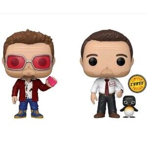 Funko Pop! Movies: Fight Club Vaulted Set of 2 #919 TYLER DURDEN & NARRATOR